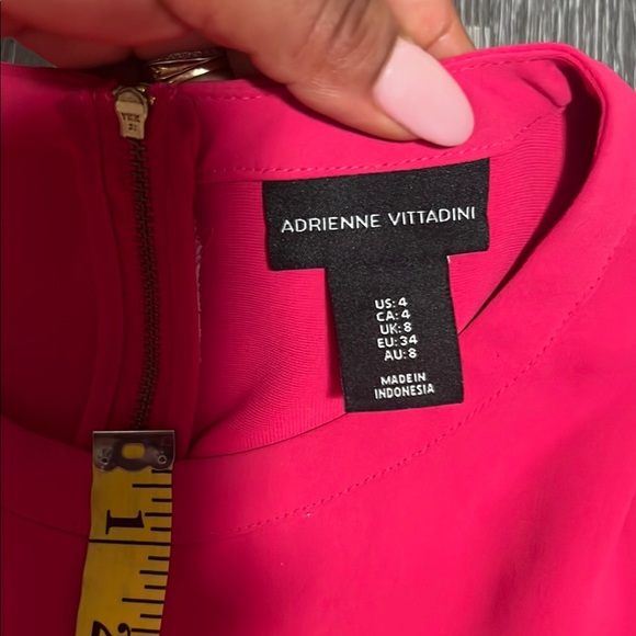 Adrienne Vittadini Pink Sheath Mini Dress - Picture 5 of 8